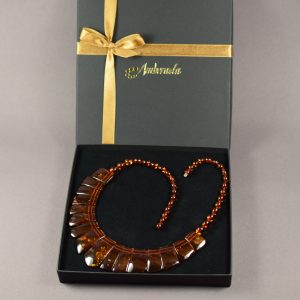 Kleopatra Stiliaus Gintarinis Vėrinys – Spindėk Elegancija - Image 3