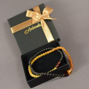 Gintarinis Pakabukas Su Gintariniu Vėriniu - Image 4