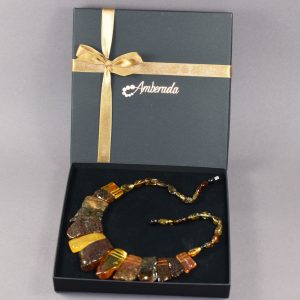 Karališkasis gintaro vėrinys „Kleopatra“ – išskirtinė elegancija - Image 3