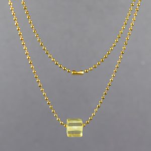 Minimalistinis gintarinis pakabukas - Image 3