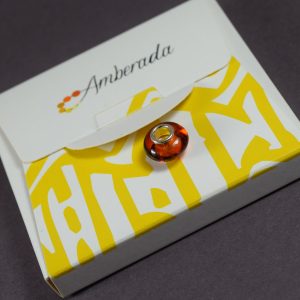 Natūralaus Baltijos gintaro karoliukas „Pandora“ tipo apyrankėms ✨ - Image 3