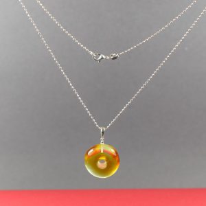 Gintarinis pakabukas „Saulės Ratas“ – natūralus Baltijos gintaras ✨ - Image 2