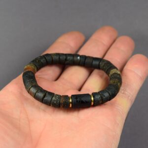GINTARINĖ APYRANKĖ SU ZODIAKO ŽENKLU - Image 2