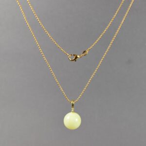 Gintarinis pakabukas „Pieno saulė“ ✨ - Image 2