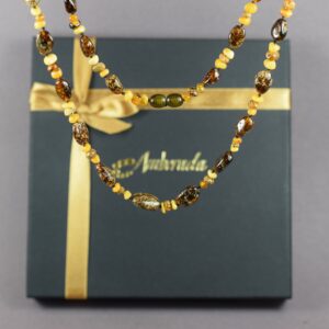 Gintariniai karoliai „Gamtos prabanga“ ✨ - Image 4