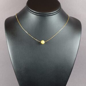Gintarinis pakabukas „Saulės rutuliukas“ su reguliuojama grandinėle ✨ - Image 3