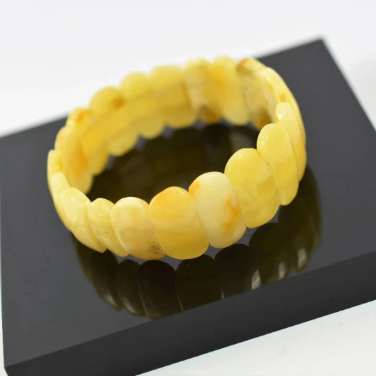 Baltic Amber bracelet Butterscotch color