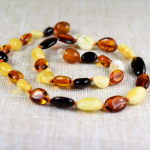 Baby necklace With natural amber